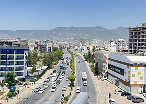 Apartment mit Meerblick im Stadtteil Tosmur