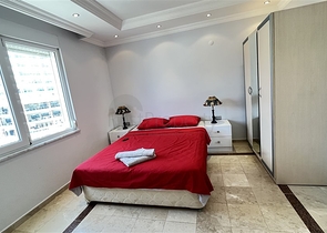 Apartment mit Meerblick im Stadtteil Tosmur