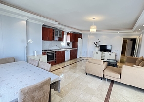 Apartment mit Meerblick im Stadtteil Tosmur