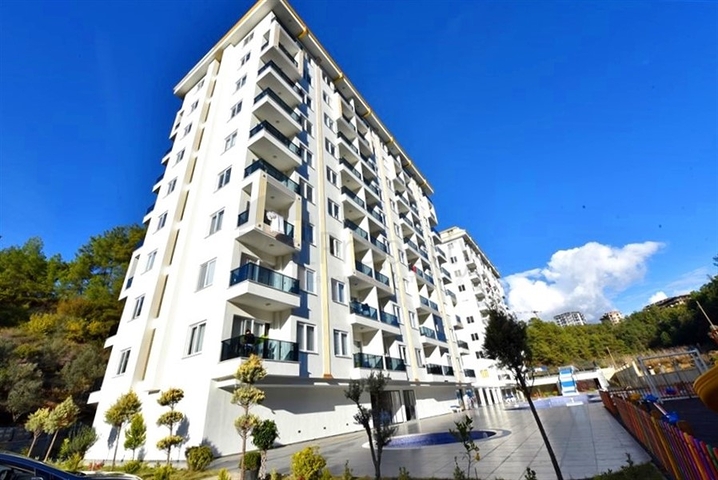 Neue 1+1 Wohnung umgeben von Pinienwäldern in einem Komplex mit reicher Infrastruktur Neue 1+1 Wohnung umgeben von Pinienwäldern in einem Komplex mit reicher Infrastruktur