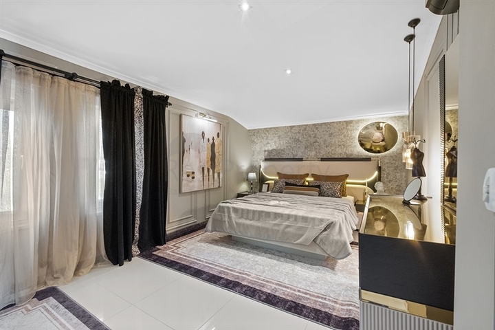 4+1 Penthouse mit Designerreparatur und herrlichem Meerblick