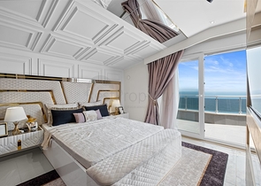 4+1 Penthouse mit Designerreparatur und herrlichem Meerblick