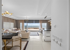 4+1 Penthouse mit Designerreparatur und herrlichem Meerblick