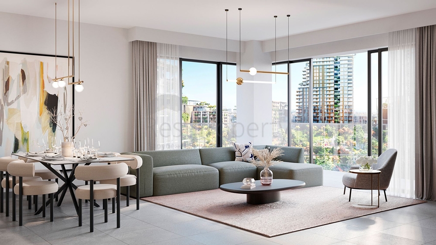 Neue Wohnanlage mit Parks und Gärten in der beliebten Gegend von Jumeirah