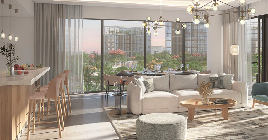 Neue Wohnanlage mit Parks und Gärten in der beliebten Gegend von Jumeirah