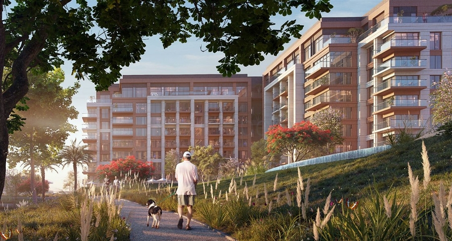 Neue Wohnanlage mit Parks und Gärten in der beliebten Gegend von Jumeirah