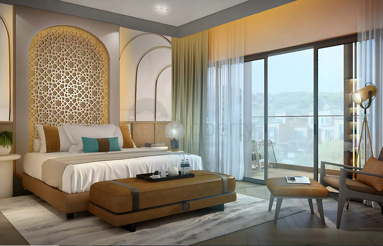 Ein neuer Komplex von Stadthäusern und Villen im angesehenen Stadtteil Dubai Land