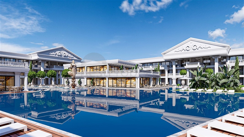 Flachbauwohnsitz in Yeniboazychi in Nordzypern Flachbauwohnsitz in Yeniboazychi in Nordzypern