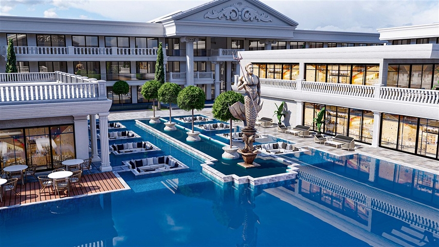 Flachbauwohnsitz in Yeniboazychi in Nordzypern Flachbauwohnsitz in Yeniboazychi in Nordzypern