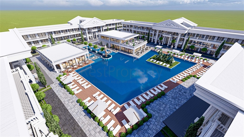 Flachbauwohnsitz in Yeniboazychi in Nordzypern Flachbauwohnsitz in Yeniboazychi in Nordzypern