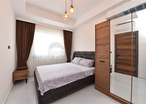 Wohnung mit 2+1 Grundriss in einer Residenz mit Hotelmanagementsystem