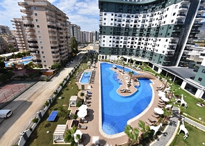 Wohnung mit 2+1 Grundriss in einer Residenz mit Hotelmanagementsystem