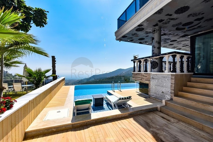 Möblierte Villa 3+2 im Stadtteil Bektas