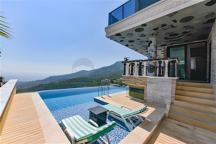 Möblierte Villa 3+2 im Stadtteil Bektas