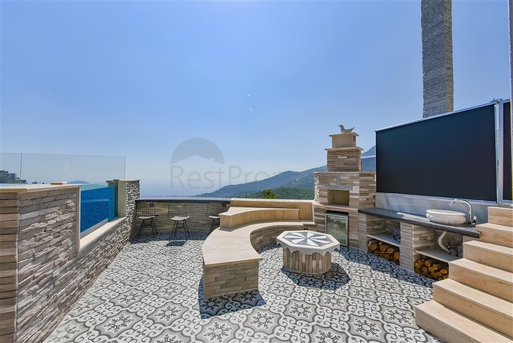 Möblierte Villa 3+2 im Stadtteil Bektas