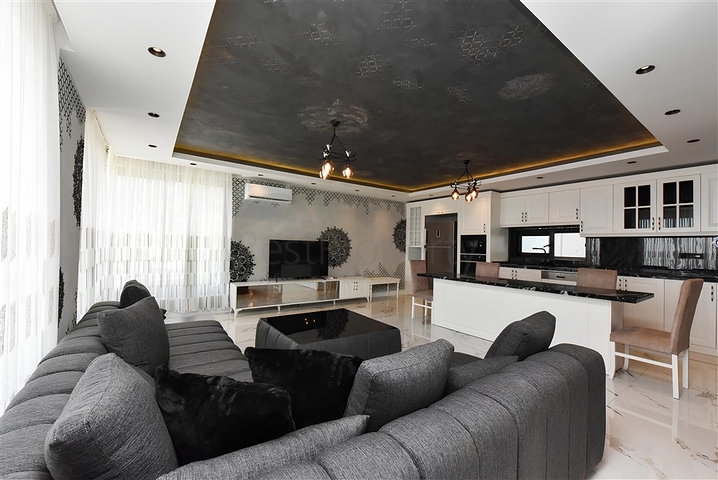 Möblierte Villa 3+2 im Stadtteil Bektas