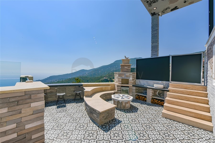 Möblierte Villa 3+2 im Stadtteil Bektas