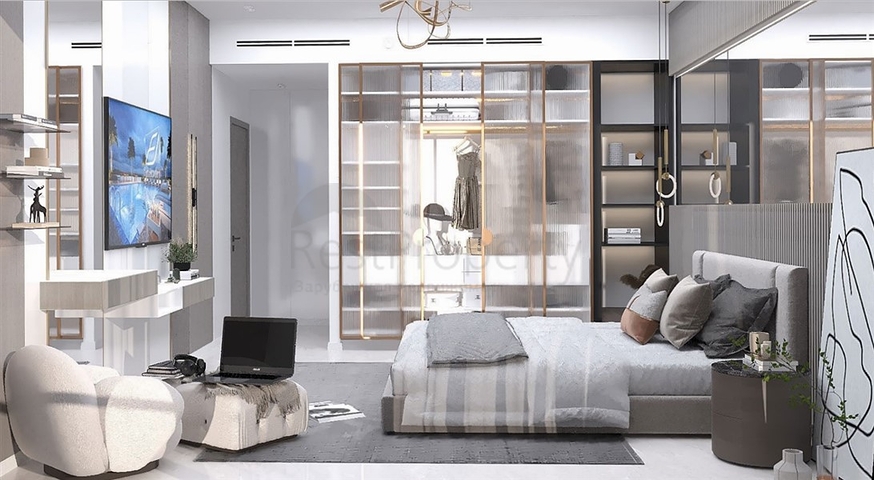 Neue Wohnanlage in einer sich entwickelnden Gegend von JVC