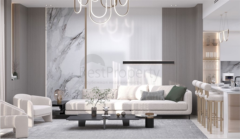 Neue Wohnanlage in einer sich entwickelnden Gegend von JVC