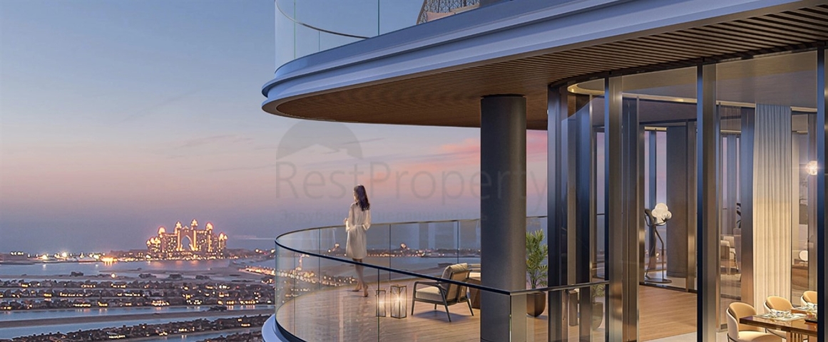 Neuer Komplex in erster Linie am Persischen Golf in der Emaar Beachfront