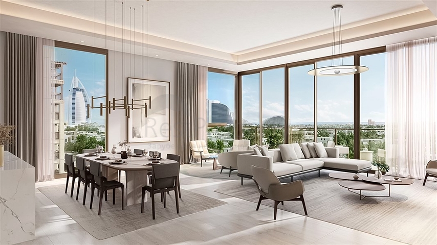 Neues Wohnprojekt von einem führenden Entwickler im berühmten Stadtteil Jumeirah