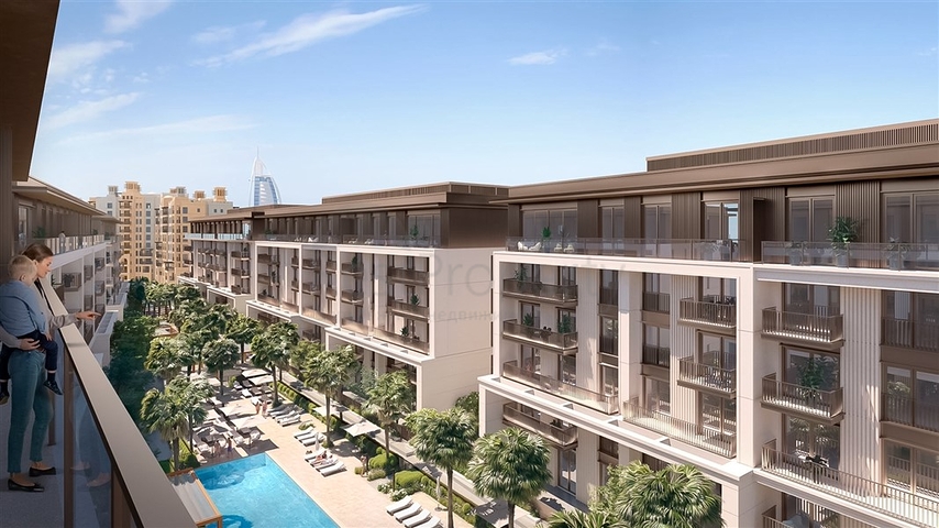 Neues Wohnprojekt von einem führenden Entwickler im berühmten Stadtteil Jumeirah