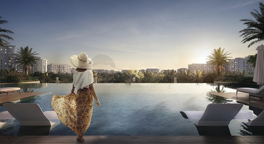 Neue Wohnanlage in der malerischen Gegend von Dubai Hills Estate