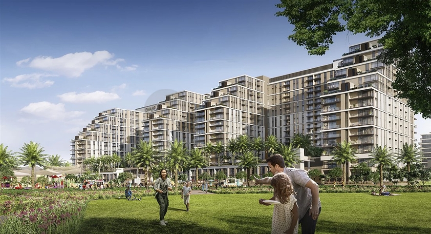 Neue Wohnanlage in der malerischen Gegend von Dubai Hills Estate