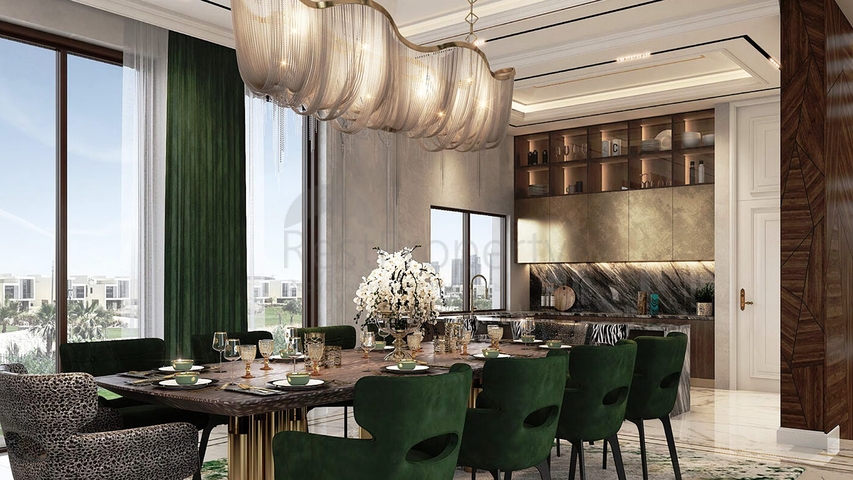 Ein schicker Komplex von Villen in Damak Hills