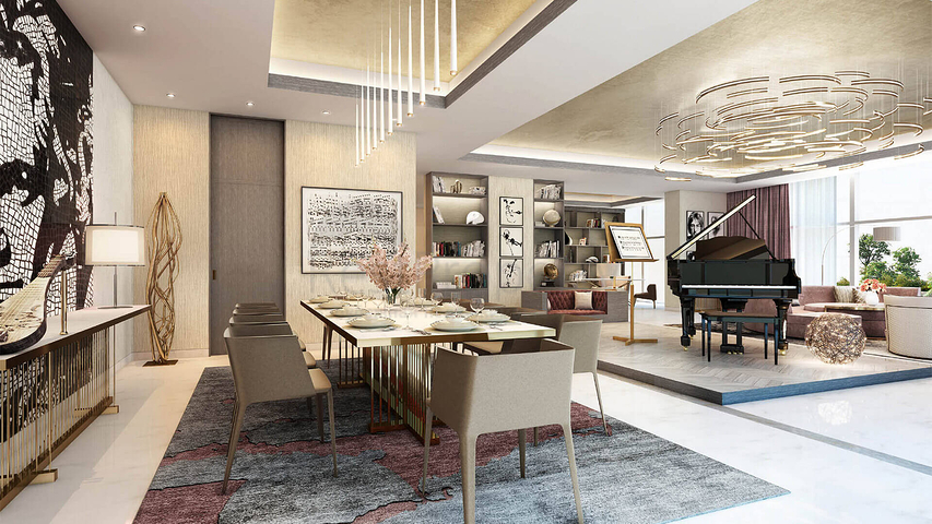 Neue Wohnanlage am Persischen Golf