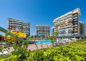 Studio in einem Hotelkomplex in Avsallar