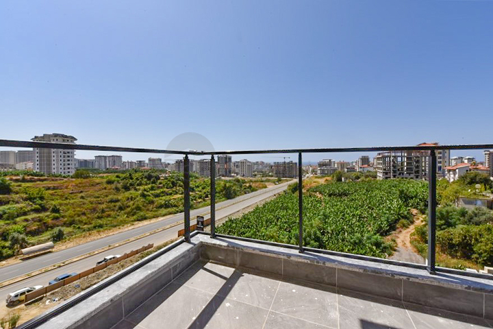 1+1 Wohnung in einem neuen Haus im Stadtteil Mahmutlar