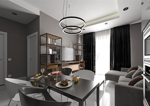 1+1 Wohnung im neuen Mahmutlar-Komplex