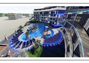 Wohnung 1+1 im Bauprojekt des Bezirks Oba 