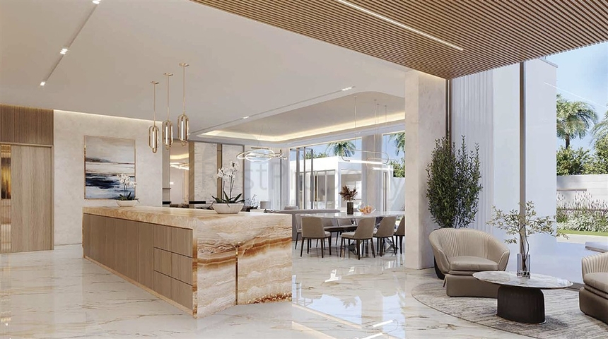 Exklusiver geschlossener Komplex mit Kristalllagune im Stadtteil Dubai South