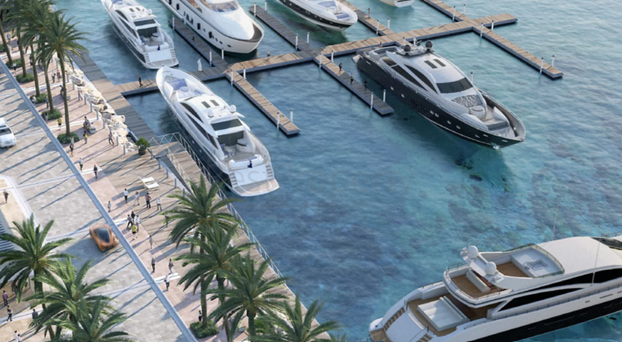 Neue Wohnanlage an der ersten Küste in Dubai