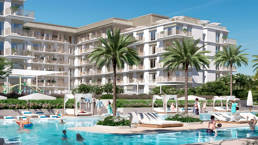 Neue Wohnanlage an der ersten Küste in Dubai