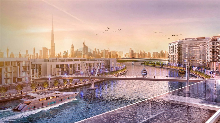 Luxus-Wohnprojekt in Dubai Water Canal 5 min vom Strand entfernt