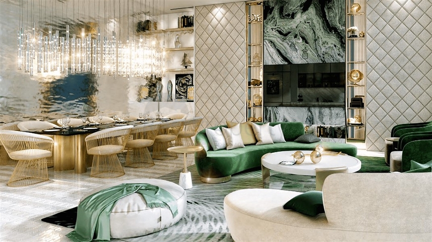 Luxus-Wohnanlage in der Gegend von Al Safa vom führenden Entwickler von Dubai