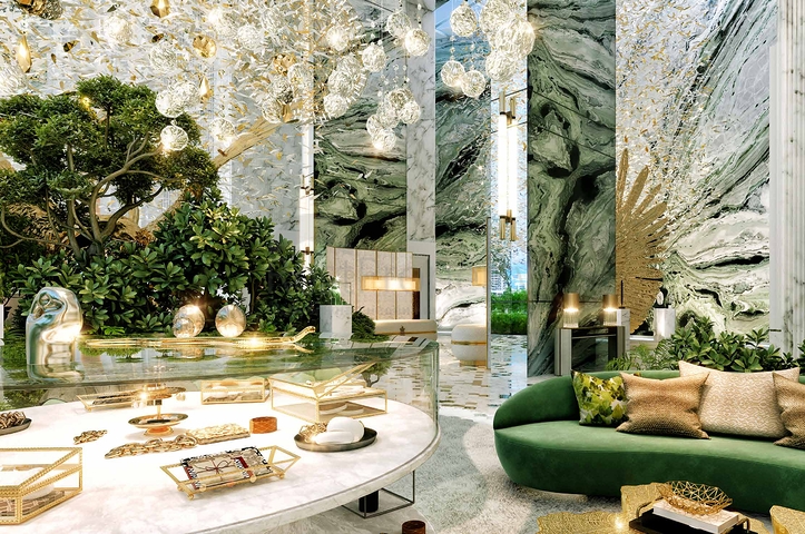 Luxus-Wohnanlage in der Gegend von Al Safa vom führenden Entwickler von Dubai