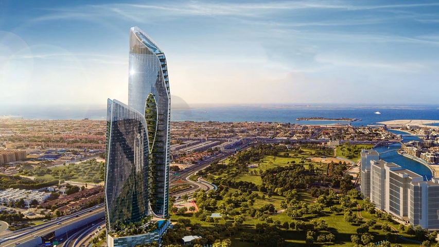 Luxus-Wohnanlage in der Gegend von Al Safa vom führenden Entwickler von Dubai