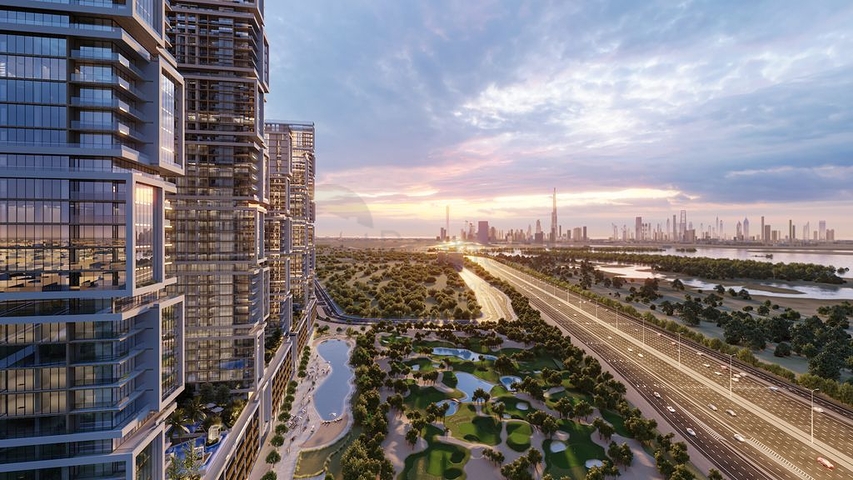 Exklusives Wohnprojekt in einer der exklusivsten Gegenden von Dubai mit Parks und Gärten
