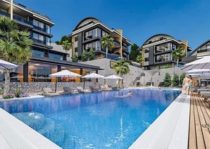 Fünf-Zimmer-Maisonette unter Staatsbürgerschaft mit direktem Blick auf das Meer und die Berge Fünf-Zimmer-Maisonette unter Staatsbürgerschaft mit direktem Blick auf das Meer und die Berge