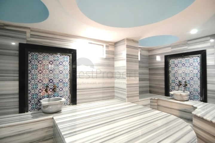 Wohnung mit 2+1 Grundriss im Stadtteil Kestel, nur 50 m vom Meer entfernt