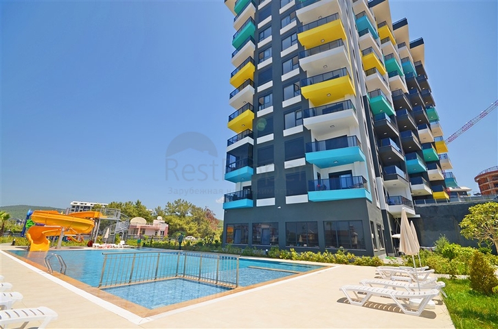 Apartments mit Meerblick im neuen Komplex des Bezirks Avsallar