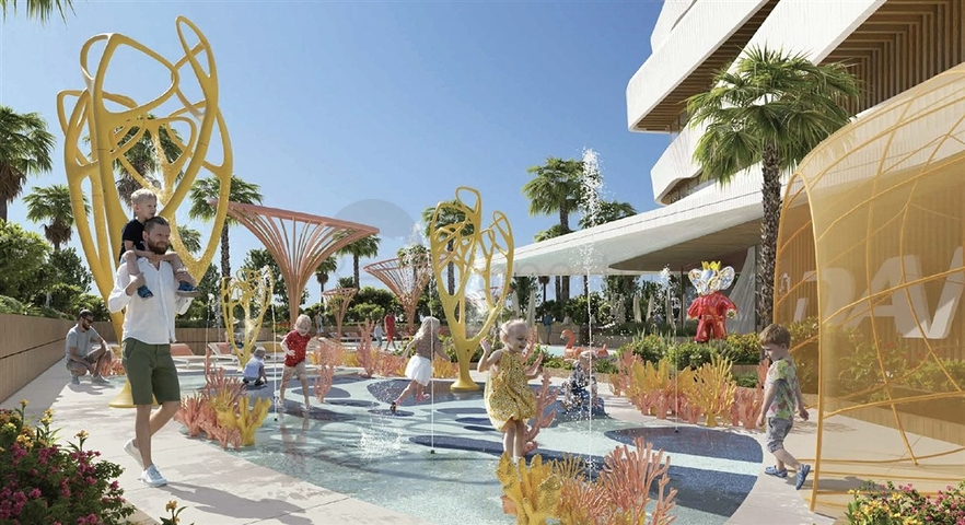 Designer-Apartment am ersten Ufer mit Blick auf den Persischen Golf