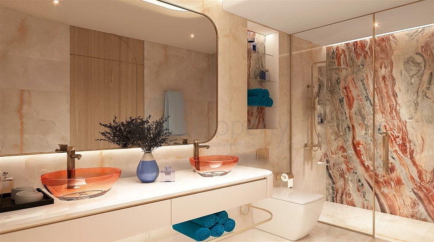 Designer-Apartment am ersten Ufer mit Blick auf den Persischen Golf