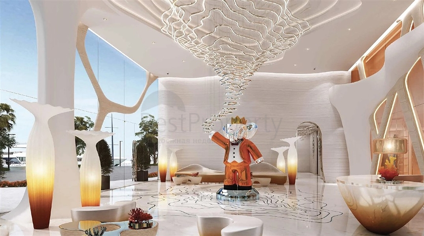 Designer-Apartment am ersten Ufer mit Blick auf den Persischen Golf