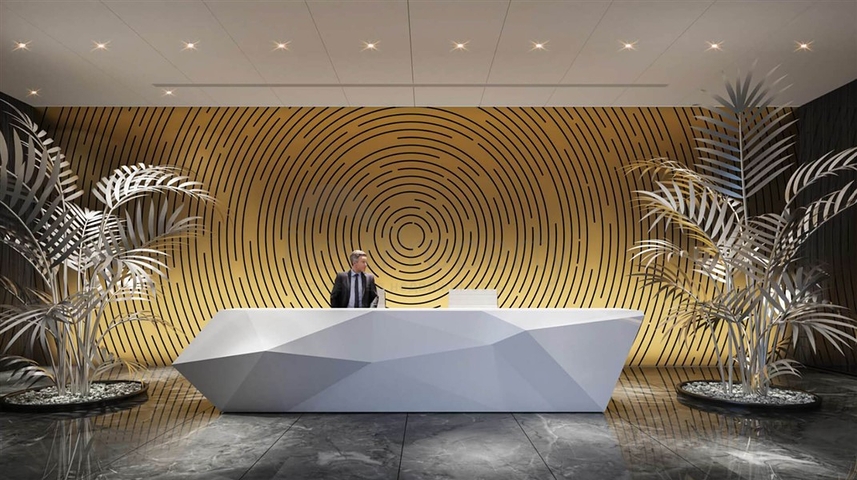 der 29-stöckige Komplex im belebten Viertel von Dubai- Jumeirah Village Triangle