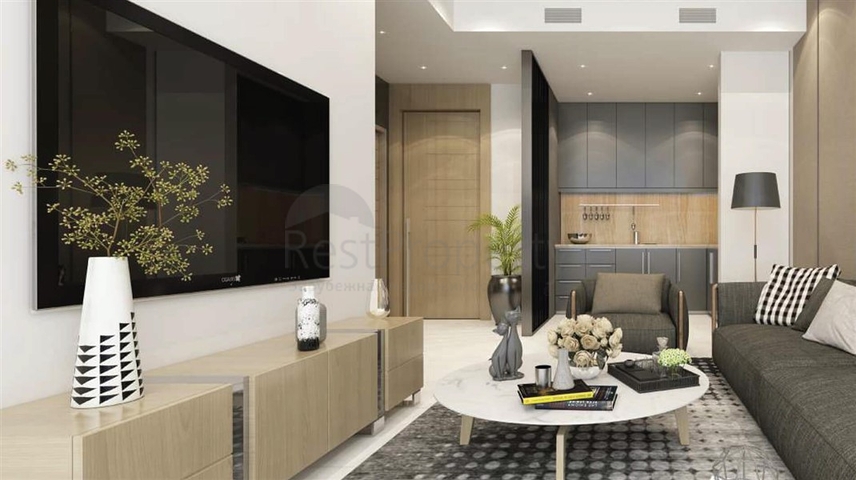 der 29-stöckige Komplex im belebten Viertel von Dubai- Jumeirah Village Triangle